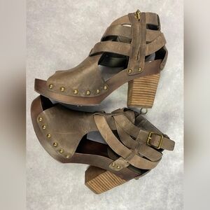 Denim & Supply Ralph‎ Lauren brown heels Women's Size 8.5